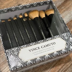 Vince Camuto Black and Gold Brush Collection